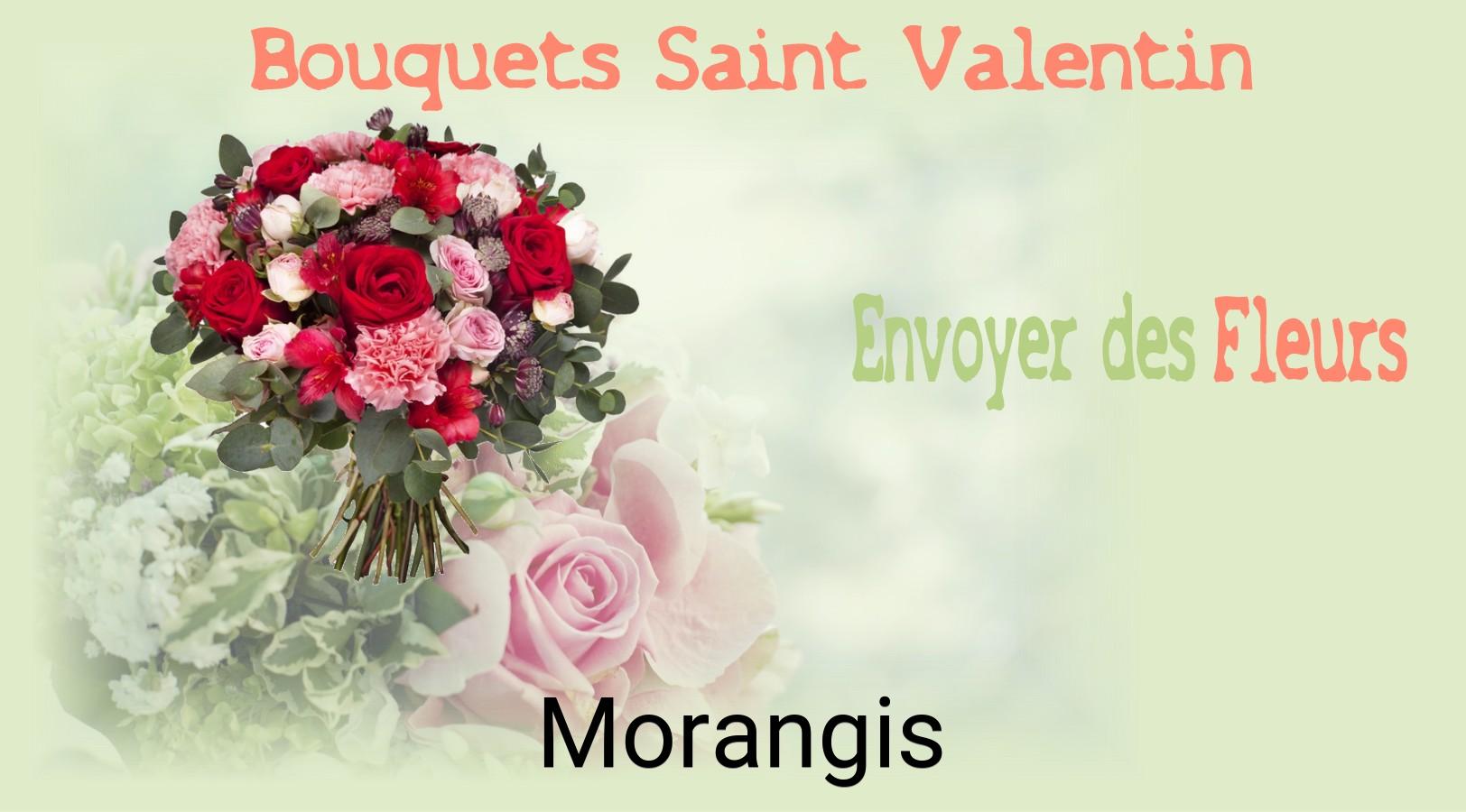 Roses de Saint-Valentin livrées à Morangis
